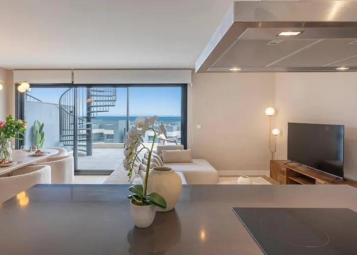 Fancy And Minimalist Flat In L Sea Views Appartement Estepona