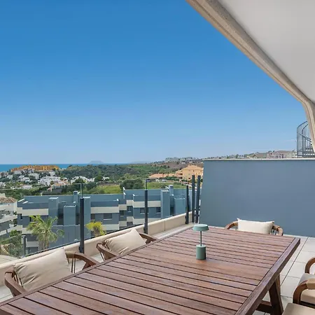 Lejlighed Fancy And Minimalist Flat In L Sea Views Estepona