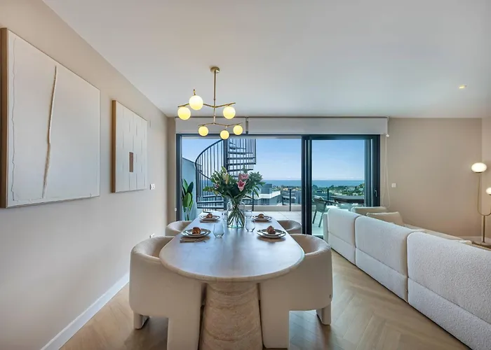 Fancy And Minimalist Flat In L Sea Views Estepona